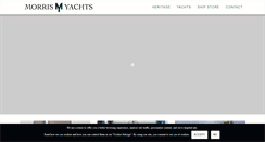 Desktop Screenshot of morrisyachts.com